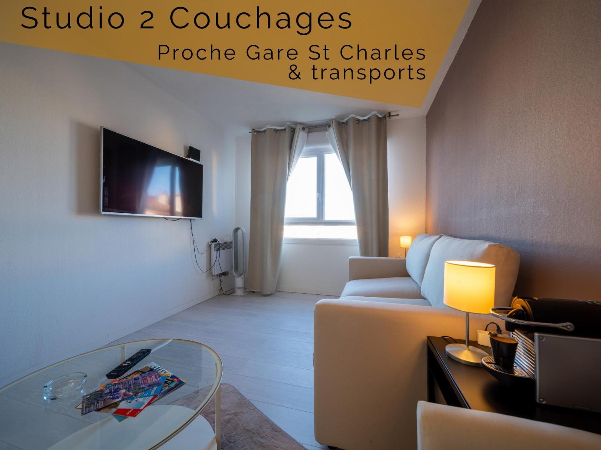 Appartement Tout Equipe A 6 Minutes De La Gare St Charles Marsella Exterior foto