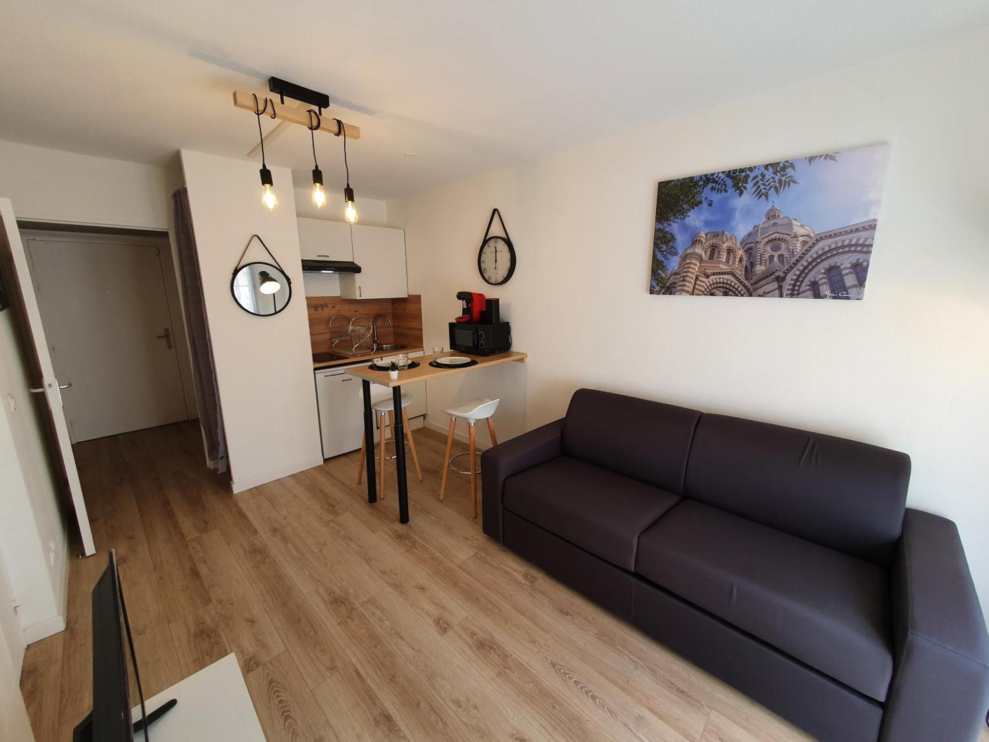 Appartement Tout Equipe A 6 Minutes De La Gare St Charles Marsella Exterior foto