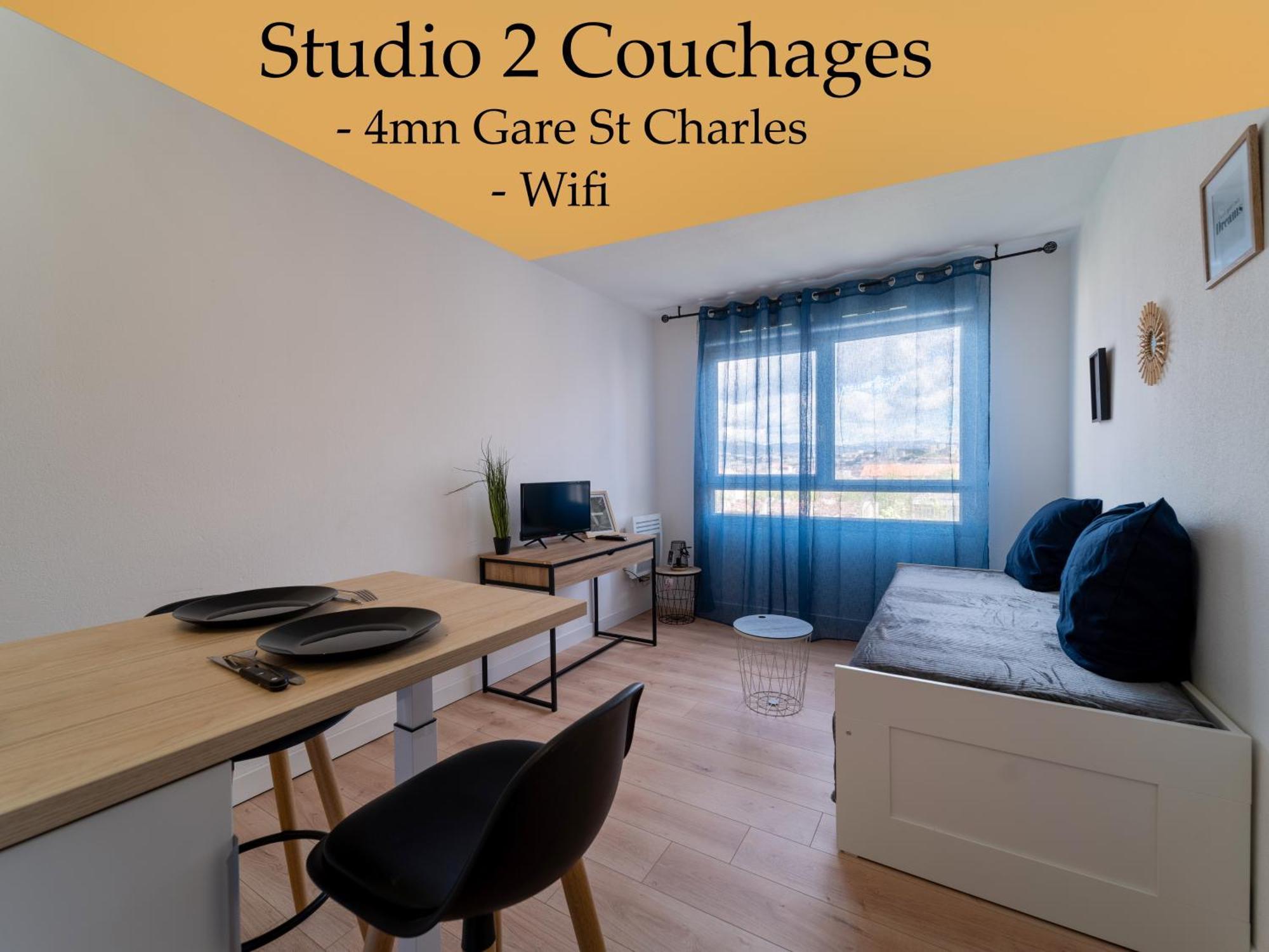 Appartement Tout Equipe A 6 Minutes De La Gare St Charles Marsella Exterior foto